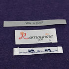 Private Name Logo Cotton Custom Clothing Labels And Tags Center Fold
