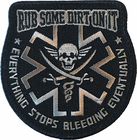 Brands Security Guard Custom Iron On Patches Badge For Clothing