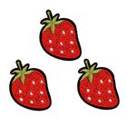 Strawberry Infant Cartoon Embroidered Cloth Badges Applique For Apparel