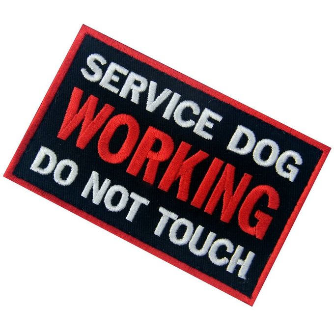 Обслуживайте собаку Апплике вышитый заплатами шить шьет на животных заплатах